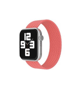 Apple Watch 42mm Ayarlı Solo Silikon Kordon - Pembe
