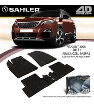 Peugeot 3008 Havuzlu Paspas 4,5D Sahler 2016 Sonrası
