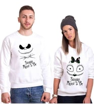 Tshirthane Simply Meant To Be Sevgili Kombinleri Sweatshirt Kombini (Tek Ürün Fiyatıdır.)
