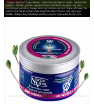 Natur Vital Hair Loss Yoğun Bakım Maskesi 300ml