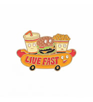 Fast Food Broş Hamburger Patates Hot Dog Rozet Pin