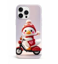 İPhone 16 Pro Max Novera Cozy Friends Collection Çift Katmanlı Essential Tough Telefon Kılıfı
