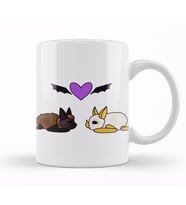 Batty Love Bats 01 Kupa Bardak Porselen