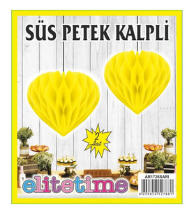 SÜS PONPON KALPLİ SARI PK:2-