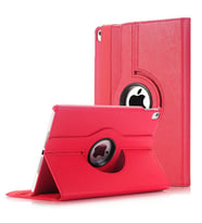 Apple iPad 9.7 2018 Fuchsia Dönebilen Standlı Kılıf (Kırmızı)