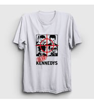 Presmono Unisex Beyaz Band Dead Kennedys T-Shirt 488923tt