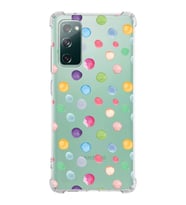 PrintiFy Samsung Galaxy S20 FE Uyumlu Water Color 6 Baskılı Şeffaf Köşe Korumalı Antişok Kılıf