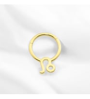 Glorria Altın Aslan Burcu Halka Helix Piercing