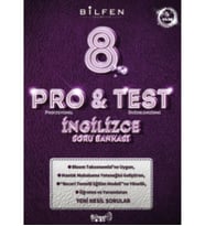 8. SINIF PRO&TEST İNGİLİZCE SORU BANKASI