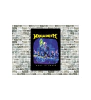 Megadeth Rust In Peace Ahşap Tablo