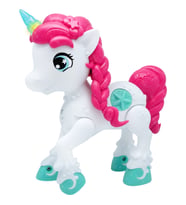 Oyuncak Sesli Işıklı Küçük Unicorn Beyaz-pembe