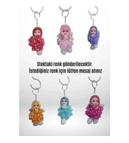 Northcity Şirin Bebek Tütü Anahtarlık - Kompakt Tasarım ve Şık Çanta Süsü