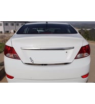 Hyundai Accent Blue Formlu Krom Bagaj Alt Çıtası 2011 Üzeri P. Çe