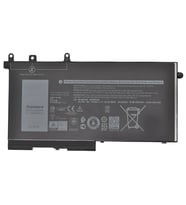Dell ile Uyumlu Latitude 5280, 5288 Versiyon P27S, P27S001  Laptop Batarya Pil 3 CELL Versiyon-2 (Çok Renkli)