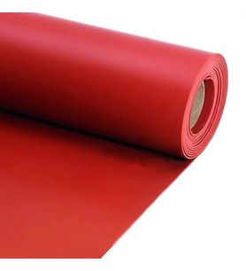 SİLİKON LEVHA KIRMIZI 3 MM (EN:1 MT BOY: 1 MT)