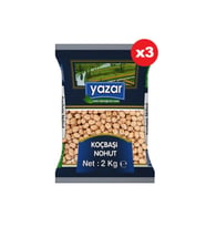 YAZAR KOÇBAŞI NOHUT 9 ML. 2 KG X 3 PAKET