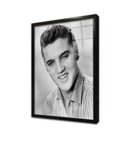 Elvis Presley Çerçeveli Cam Tablo