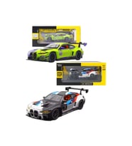 BMW M4 GT3 Metal Model Araba Yeşil Sesli Işıklı Açılır Kapılı 1:24