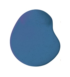 Oval Mavi Renkli Kum Desen Bilek Destekli Kaymaz Taban Bilgisayar Notebook Mouse Pad- Maus Ped