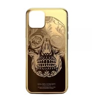 Apple iPhone 12 Pro Max Kuru Kafa Gold Kılıf