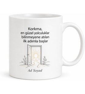 İstifasını Hazırlayanlara Yeni Bir Hayat Kararı Cesaret Kupası Hediye Bardak