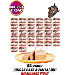 Sütlü Tavuklu Püre Şeklinde Yavru Kedi Maması (32 x 100gr)
