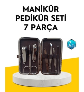 Dayanıklı Çelik Aletlerden Oluşan Kişisel Bakım Seti