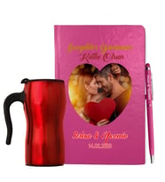 Sevgililer Gününe Özel Defter Kalem & Termos Mug Hediye Seti 23