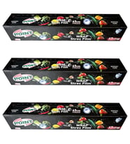 Point Şeffaf Mutfak Rulo Streç Film Folyo - 45 Cm. x 250 Metre - Gıdaya Uygun - 3 Paket