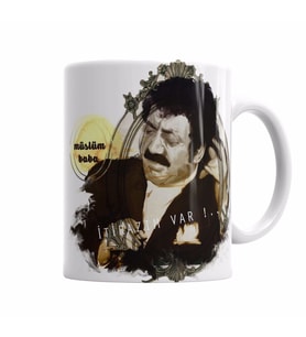 Müslüm Baba Kupa Bardak Porselen