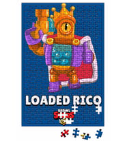 Brawl Stars Loaded Rıco Puzzle 240 Parça Yapboz