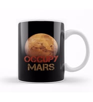 Occupy Mars Kupa Bardak Porselen