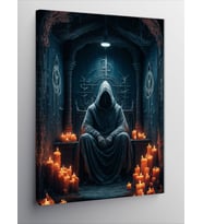 Kanvas Tablo Dark Fantastik Assasian