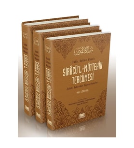 Kitap Kalbi Yayıncılık Siracül Müttekin Tercümesi 3 Cilt