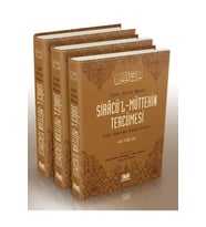 Kitap Kalbi Yayıncılık Siracül Müttekin Tercümesi 3 Cilt