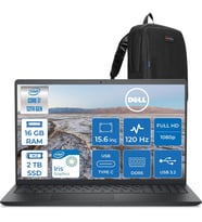 Dell Pro 15 Essential Intel Core I7 1355U 5 Ghz 16GB Ddr5 2tb SSD Freedos 15.6" FHD(1920X1080) 120HZ Wva IPS Taşınabilir Bilgisayar PV152501355UF04 + Zetta Çanta
