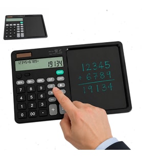 Powermaster ZH70 Dijital Not Defterli 12 Haneli Hesap Makinesi