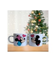 Ghostbastır Design Mickey ve Minnie Kahve Fincan Takımı 008