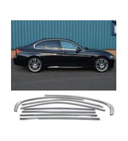 Bmw 3 Serisi F30 Krom Cam Çerçevesi Set 2012-2018 (8 Parça) Cam Çıtası