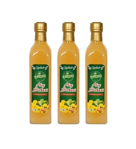 Güzeldost Alıç Sirkesi 3x500 ml - %100 Katkısız Doğal  Geleneksel Ev Yapımı