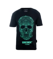 Bonesmen Yuvarlak Yaka T-shirt 21. Yüz Yıl (Siyah)