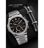 Lee Cooper İç Kadran Fonksiyonları Aktif Bileklik Hediyeli 2 Yıl Garantili Erkek Kol Saati E8272.350
