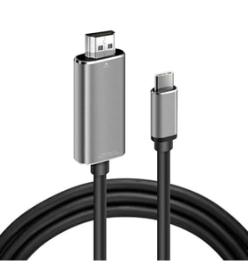Ally Type-C to HDMİ 4K 60Hz Çevirici Görüntü Kablosu 1.8M - HDTV Projektör-(57 - HPSBYI9982-1