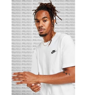 Nike Sportswear Cotton Unisex Short Sleeve Tee Unisex Beyaz Tişört