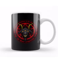 Black Goat Color Azhmodai Lovecraft Kupa Bardak Porselen