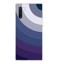 Samsung Galaxy Note 10 Kapak Renk Cümbüşü Tasarımlı Şeffaf Silikon Kılıf