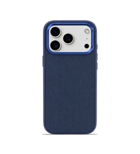 Aurum Vegan Leather Case Midnight Navy iPhone 17 Pro