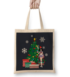 Saturn Around The Christmas Tree Sailor Moon Bez Çanta Uzun Saplı