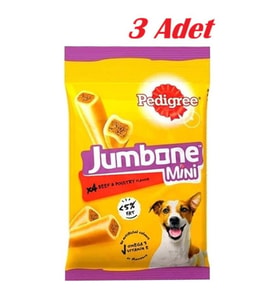 Pedigree Jumbone Mini Köpek Ödülü 160 Gr*3 Adet