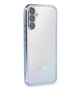 Durukar® Samsung Galaxy A54 5G Kılıf Lensli Silikon - Açık Mavi